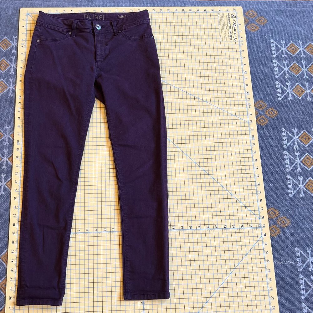 DL1961 Emma Legging Stretch Jeans in Geode color. Sz 29